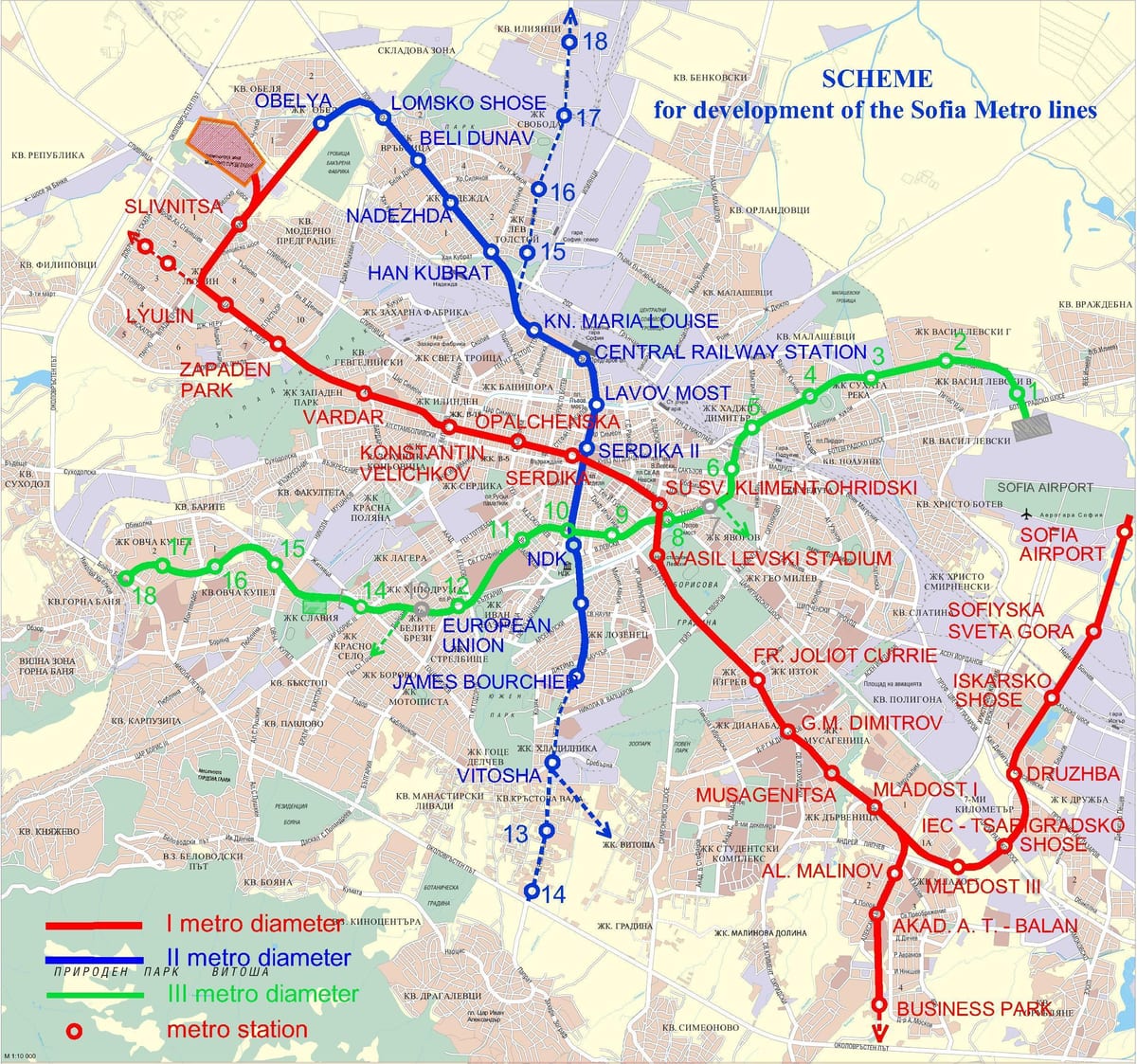 зураг Болгар метро