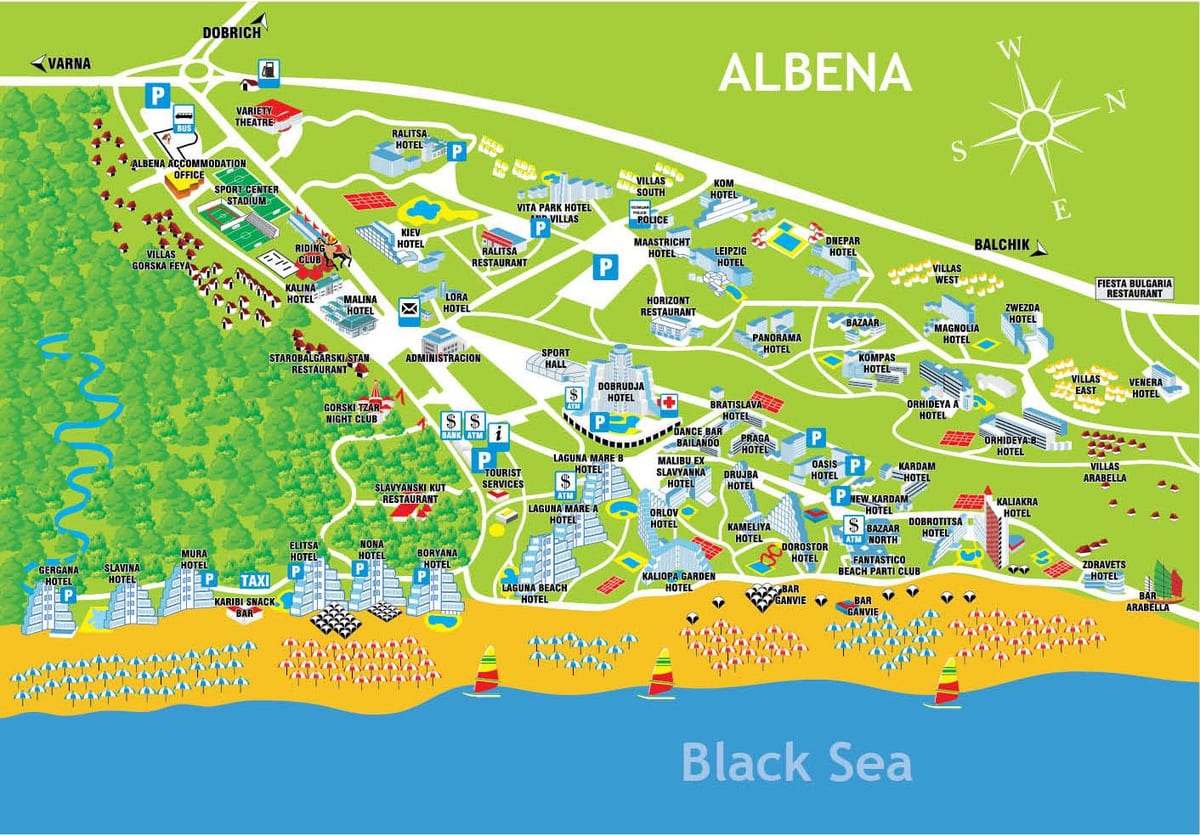 зураг albena Болгар