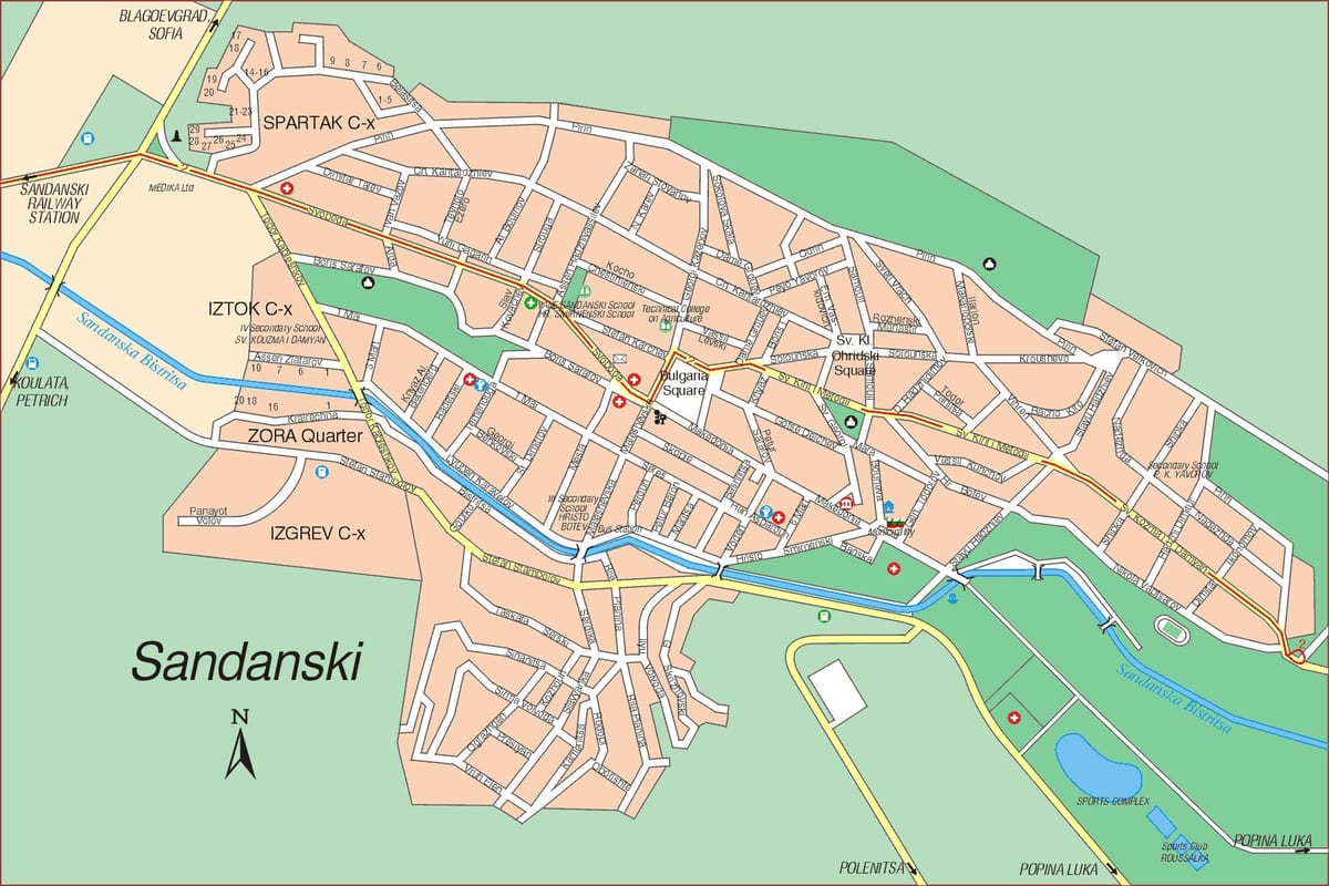 зураг sandanski Болгар