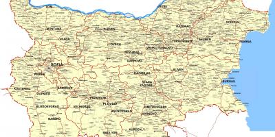 Болгар улс орны газрын зураг